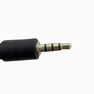 Customized RCA Audio Video Cable Assembly Connector Type AUX3.5mm With PVC