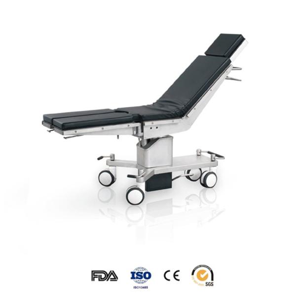 Movable Manual Hydraulic Operation Table Surgical Hydraulic Examination Bed With
