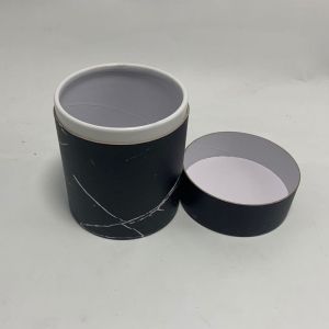 Recyclable Cylindrical Paper Box Cardboard Packaging Tubes Custom Printed