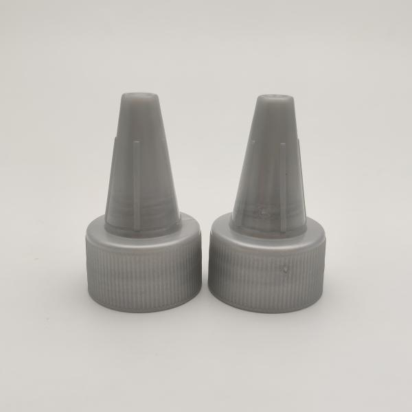 Leakage Resistant 28mm Plastic Nozzle Cap With Twist Top