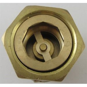 3106 Water Meter Brass Check Valve Spring Type DN15 DN20 DN25 with Male Threads
