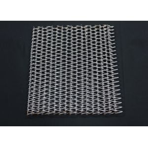 China Custom Food Grade Flat Wire Mesh Conveyor Belt 201 Stainless Steel Metal on sale