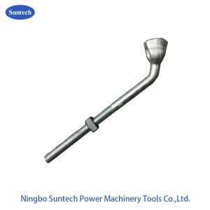Overhead Power Line Galvanized Steel Angle Eyebar Bolt