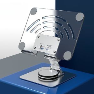 Wholesale 360 Rotate Mobile And Tablet Stand IPad Desktop Stand Adjustable Portable Phablet Holder Up To 12.9 Inches from china suppliers