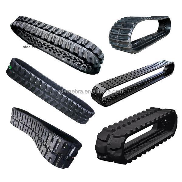 300x52.5x80 400x72.5x74 Rubber Track Perfect for Different Types of Machinery