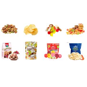 300g 500g Flat Pouch Cashew Nuts Packing Machine Multi Function