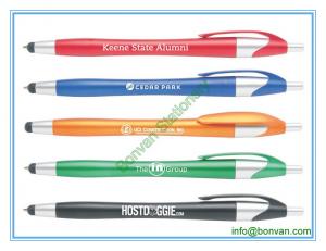 China fashion advertising pen with touch stylus for phone or ipad on sale