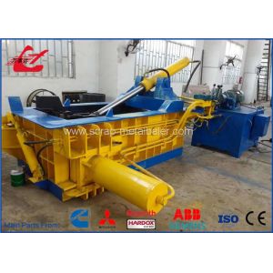 Aluminum Can Baler Hydraulic Baling Press , 18.5 Power Scrap Metal Processing