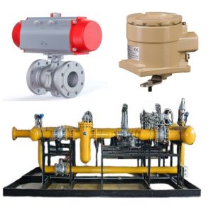 Valve Switching Skid Equipped With Samson Valve Model 44-11 Solenoid Valve Model
