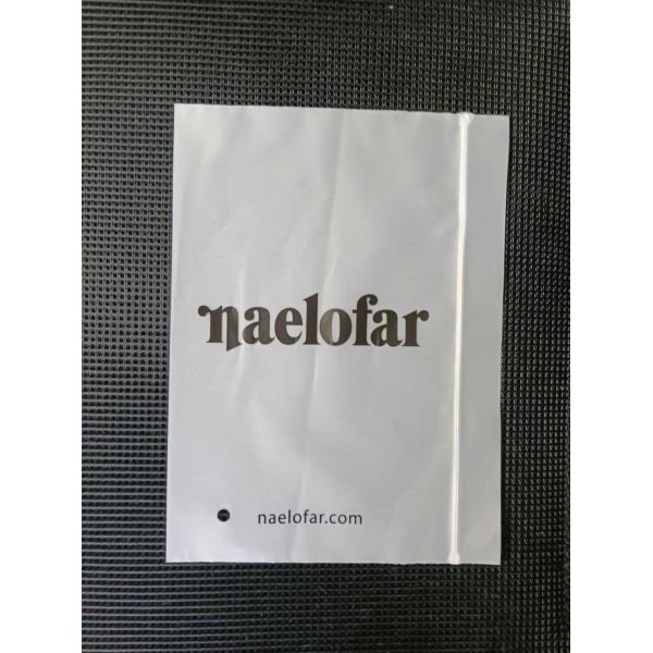 Sustainable Eco-Friendly Degradable Bone Zipper Pouch For Small Items