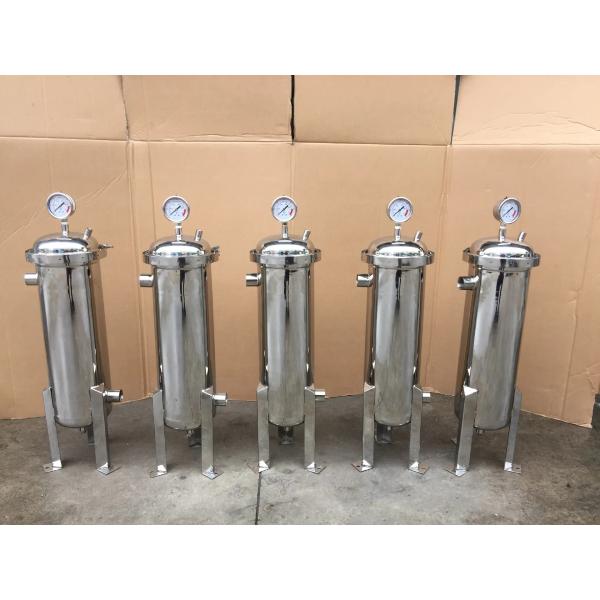 Pharmaceutical Industrial Cartridge Filters Filtration Housing 1.0 Mpa