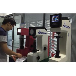 Manual Loading Dial Gauge Rockwell Hardness Testing Equipment With Vertical