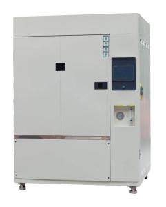 China 50±5% Humidity Range Carbon Arc Lamp Weathering Test Chamber with Electric Control Gate Temperature Control Method on sale