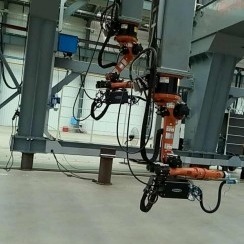 6 Axis 2000mm 8kg Robotic Welding Equipment With Control Cabinet