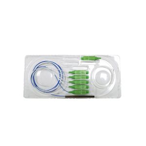 China Factory Price FTTH Unbalanced 1*5 Mini Type PLC Splitter SC Connector  Fiber Optic Telecom Power for Optical Network Systems on sale China Factory Price FTTH Unbalanced 1*5 Mini Type PLC Splitter SC Connector  Fiber Optic Telecom Power for Optical Network Systems on sale