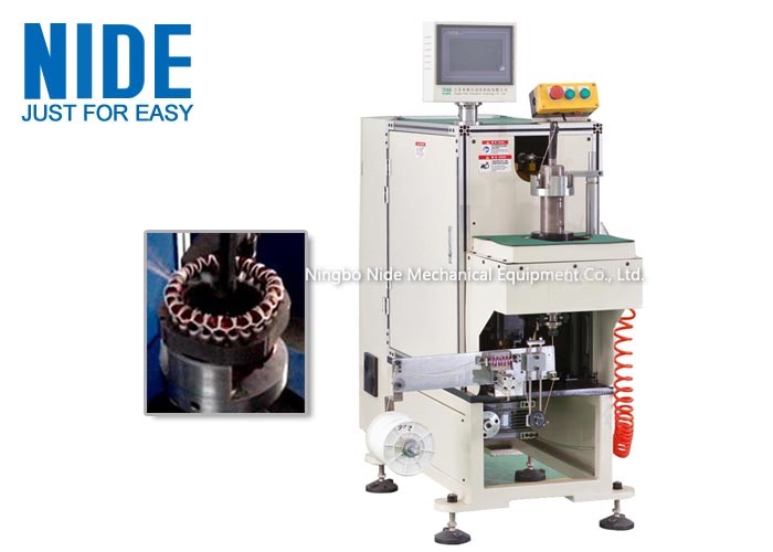 Wholesale NIDE stator coil lacing machine with CNC control design and HIM program from china suppliers