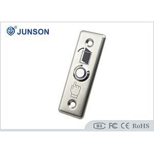 Stainless Steel Exit Push Button Mechanical Access Control Door Release