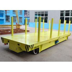 Electricity Material Handling Coil Transfer Car 0 - 20m / Min Running Speed