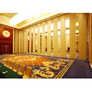 Wholesale Ebunge Sliding Partition Walls MDF Melamine Finish Hanging System Without Floor Track from china suppliers