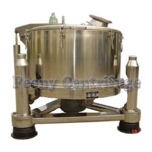 Three Footed Manual PTD Top Discharge Centrifuge / Filtrating Machine For