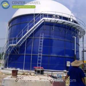 Wholesale Double Membrane Biogas Holder for Anaerobic Digester Tanks: A Primary Component for Collecting and Regulating the Low-Pressure Gas Generated Inside from china suppliers
