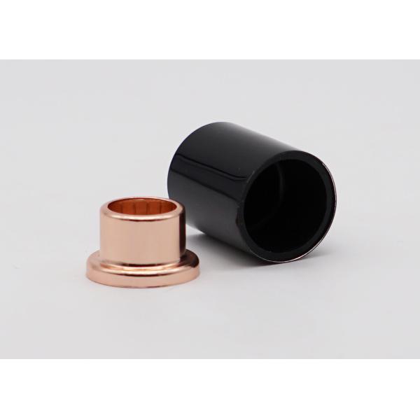 FEA15 Smooth Ribber Aluminium Perfume Bottle Caps rust proof