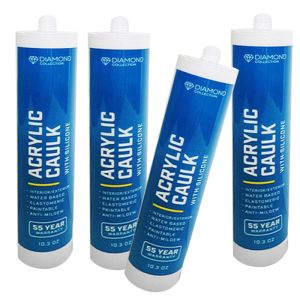 Rain Proof Caulk Caulking Siliconized Acrylic Sealant Strong Metal Adhesive