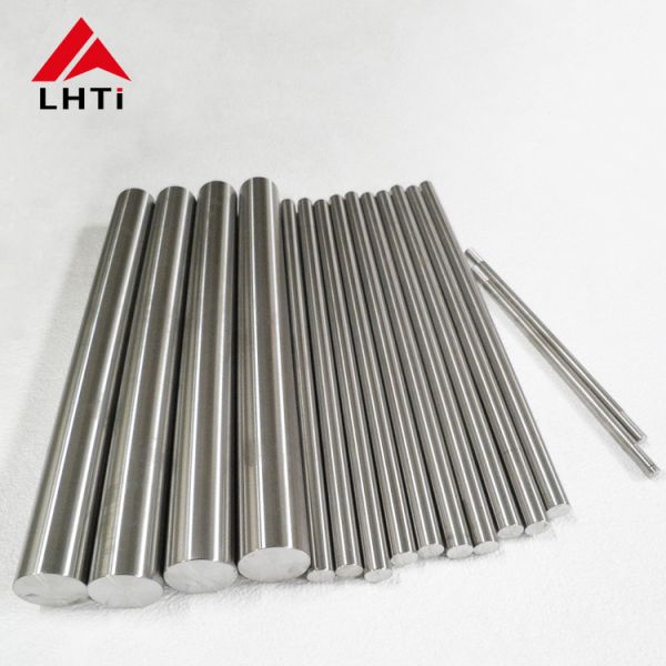 Customized Diameter Titanium Alloy Rod Silver Color High Durability