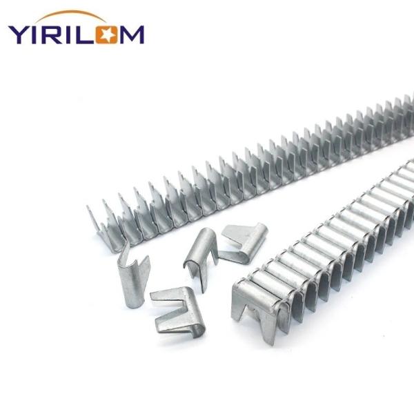 Quality Custom Mattress Frame Clip Staple M66 Steel Spring Clip Staple For Sofas Bed Frame U Clips Staples For Mattress for sale