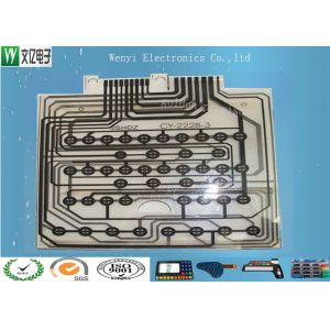 PET or PC 2 Layers Multilayer Flexible Pcb / Ultra Thin Flex Pcb Flexible