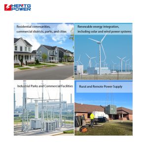 750kVA Core Type 3 Phase Transformer , Oil Type Pad Mounted Transformer IP55