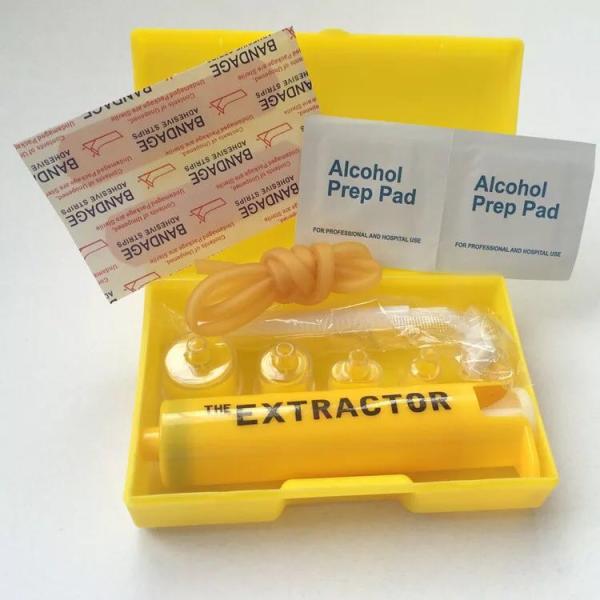 Bug Bite Suction Tool Snake Bite Poison Extractor Pump Camping supplier Survival First Aid Kit