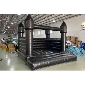 Party Bouncy Castle Black Indoor Inflatable Bouncer Outdoor Bouncy Castle For