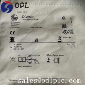 IFM OGH500 Diffuse Reflection Sensor with Background Suppression