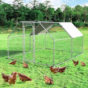 Wholesale CE PVC Coating 3x4m Metal Walk In Chicken Coop from china suppliers
