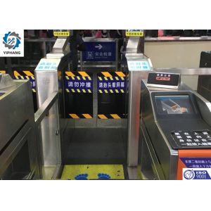 ODM Pedestrian Gate Access Control Turnstile Entry Systems Flap Barrier