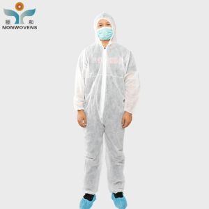 SMS Disposable Coverall for Dust and Waterproof Protection