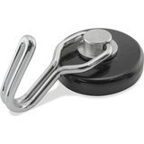 Wholesale Super Strong Neodymium Magnet Holds 57 Lbs (26kg)! Carabiner Snap Hook &amp; Split Ring from china suppliers