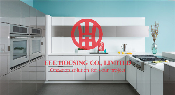 Quality Customized Modern Lacquer Kitchen Cabinet with Excellent Design and Quality MOQ is 1 set & Shipping by Sea for sale