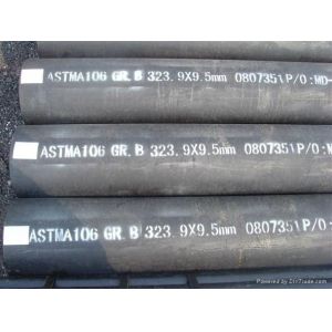 Steel Astm A106 Seamless Pipe High Temperature 1.65mm Thickness