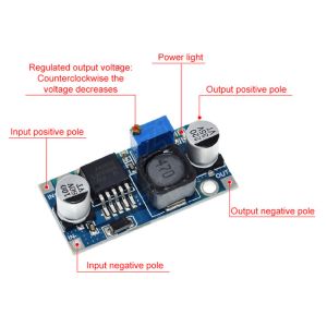 Adjustable Voltage Regulator LM2596S DC-DC Converter Board for Step Down Power