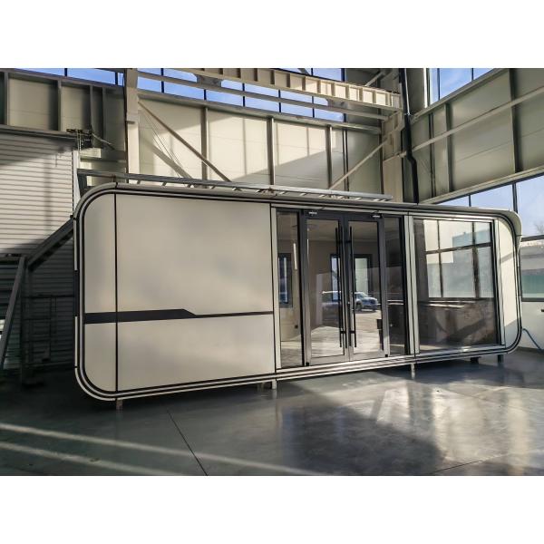 Apple Cabin With Personalized Customized Services And Hot Dip Galvanized Steel Pipe Construction