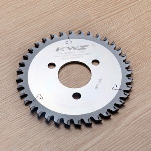 Buy cheap Straight Smooth Edge PCD Saw Blade Scoring Type Diamond Cutting Tools from wholesalers