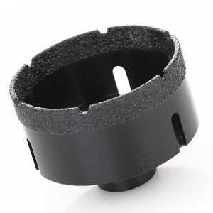 Vacuum Brazing Magic Dry Diamond Core Drill Bit For Ceramic Fast Drilling