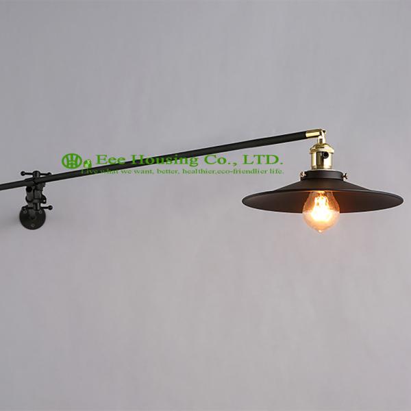 wall Lamp antique retro adjustable flexible wall light Led with Edison led bulb