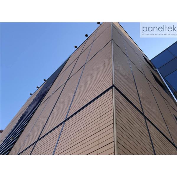 Quality Terracotta Architectural Facade Systems With Eco - Friendly Recyclable Material for sale