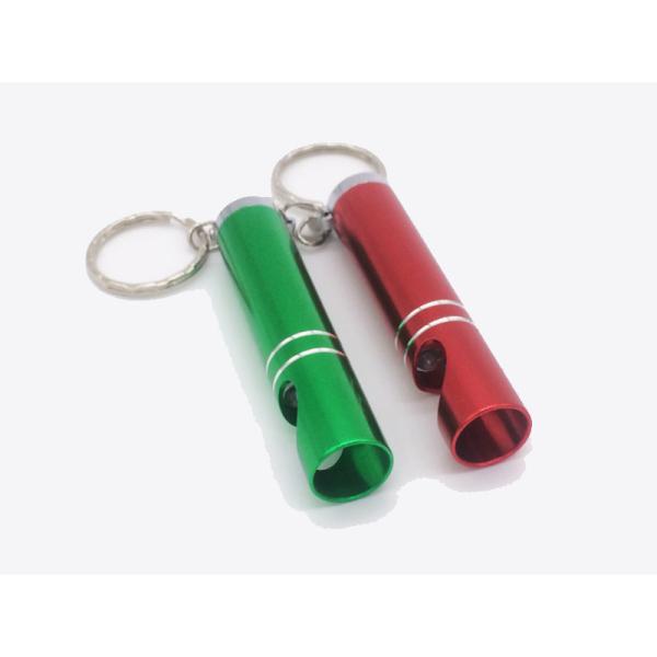Personalized Anodized Aluminum LED Flashlight Light Keychain Beer Bottle Opener,
