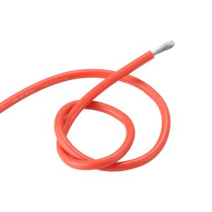 Silicone electrical internal connection wires 150C 300v tinned copper wires and