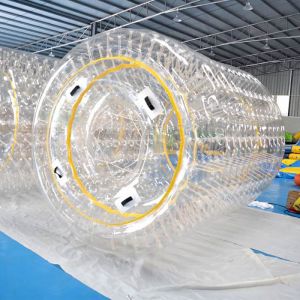 Wholesale 0.8mm/1.0mm PVC Material Transparent Inflatable Water Roller from china suppliers