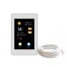 IP20 Touch Screen Underfloor Heating Thermostat 85-265V For Home , CE Standard for sale